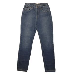 Levi’s 721 High Rise Skinny Jeans Womens 28x28 (Fits 28x27) Blue Stretch Denim